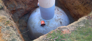 Tank Picture with concrete surround